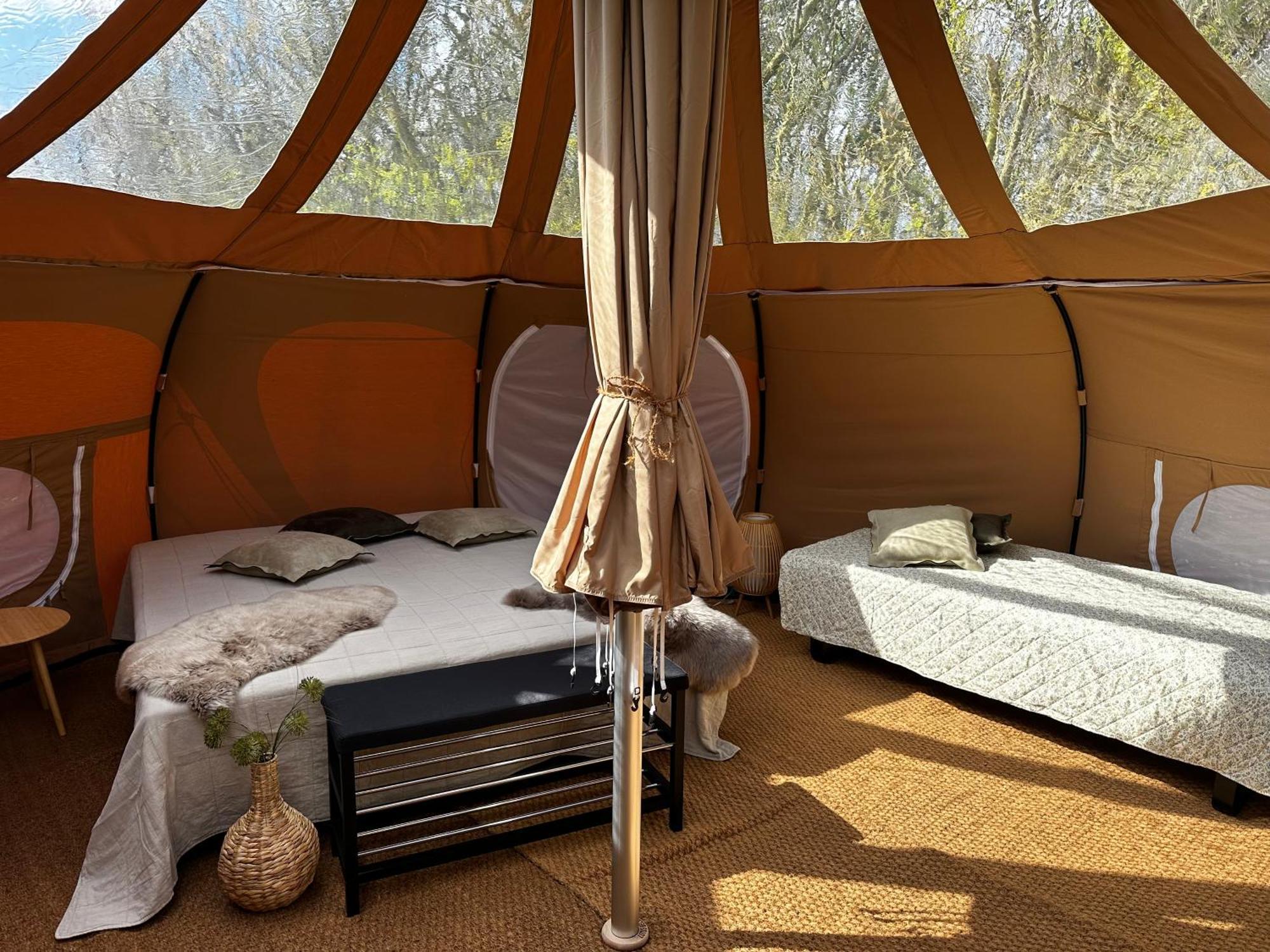 Romantik Luxus Glamping 2 Idestrup Εξωτερικό φωτογραφία